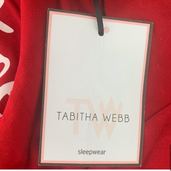 NWT Mistletoe & Mimosas Tabitha Webb Pajama set Super Soft - Picture 5 of 7